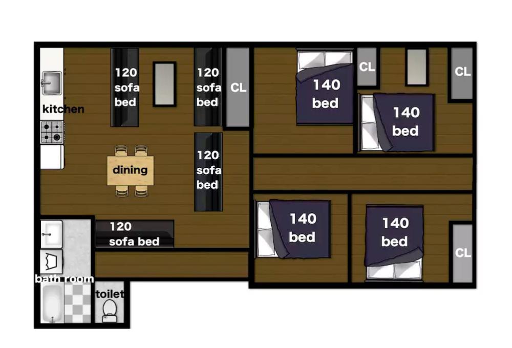 Sakuragawa House Apartment Osaka Exterior photo
